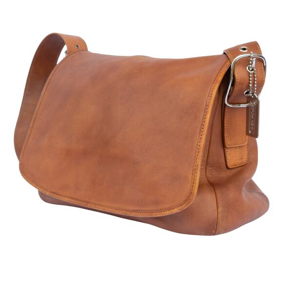 Vintage Y2K COACH Legacy Brown Leather Purse Crossbody Bag Restored 2003 #9332 - Picture 1 of 14